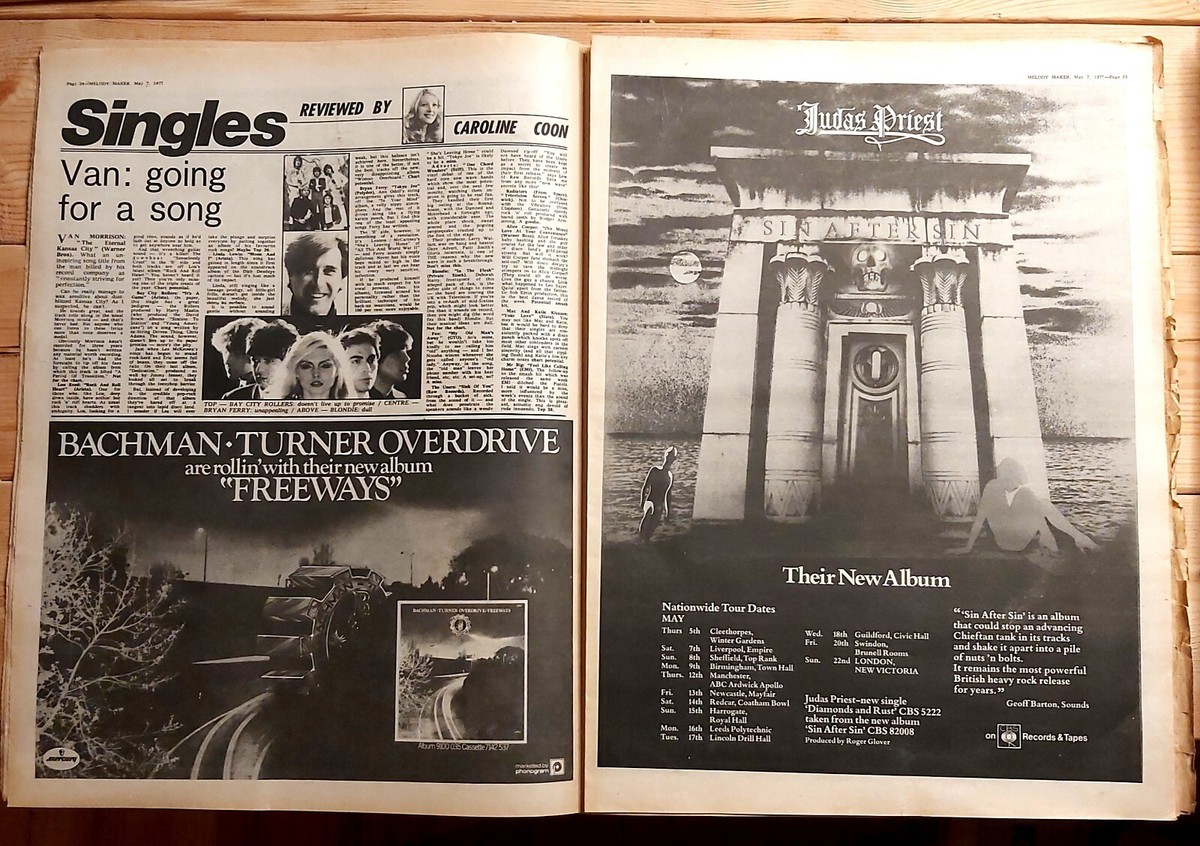 Melody Maker May 1977 - BEATLES cover - VINTAGE music magazine | eBay
