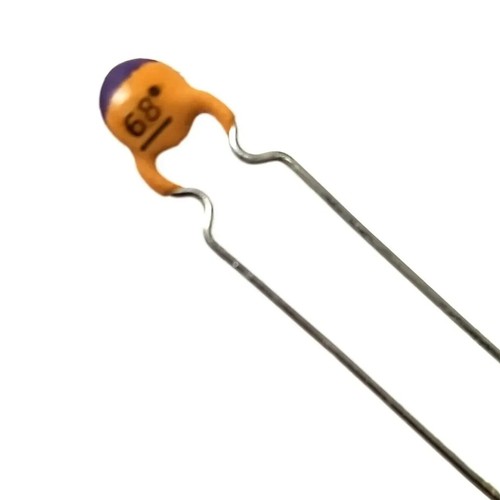 25 PCS Matsushita 68pf 680J 50V 5% Radial Ceramic Disc Capacitors