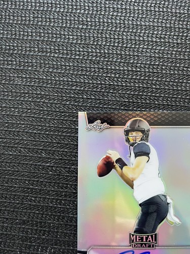 Kyle Shurmur Auto 2019 Leaf Metal Draft #BA-KS2 - Picture 3 of 6