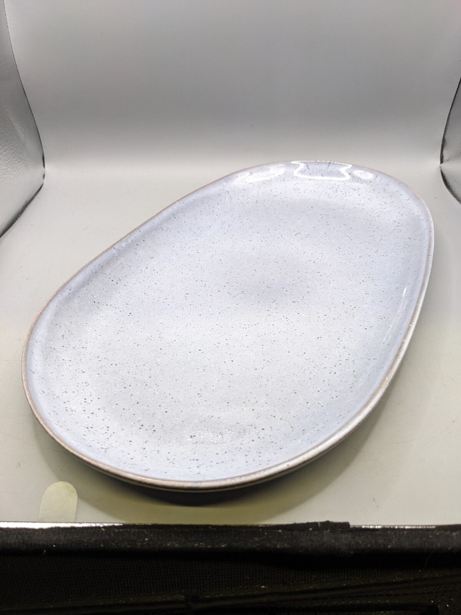 Stoneware Platter Habitat Serving Dishes Reactive Glaze Habitat