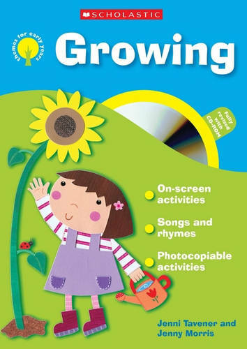 Growing with CD Rom (Themes for Early Years), Tavener, Jenni,Morris, Jenny, New,