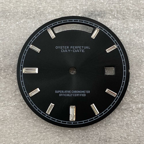 Tira de reloj marcadores de hora sin esfera luminosa de 31 mm esfera de reloj para movimiento 8285 - Imagen 5 de 9