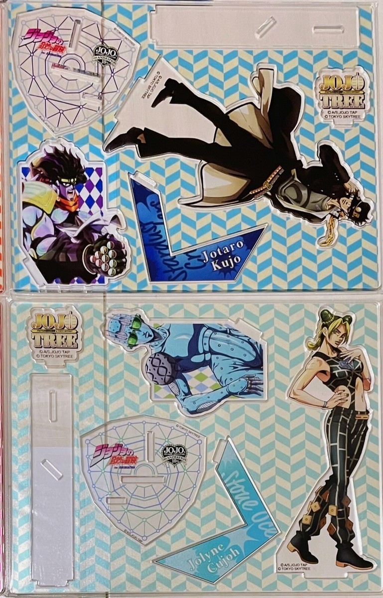 JoJo's Bizarre Adventure Acrylic Stand set jotaro josuke etc