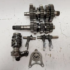 HONDA CRF 250 2011 COMPLETE GEAR BOX SET FORKS INPUT OUTPUT SHAFT SELECTOR DRUM