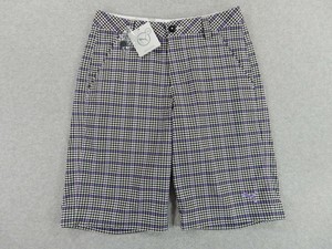 puma plaid golf shorts