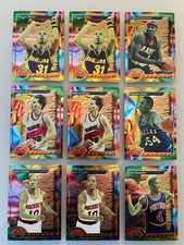 1993-94 Finest Stars & Rookies (Cassell, Ainge, Miller, Dumars) Lot of (9) NM/MT