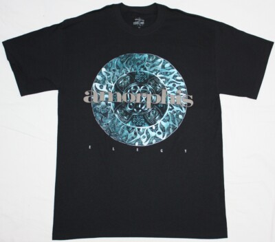 Vtg AMORPHIS Band ELEGY 1996 Cotton Black Full Size T Shirt For Men JU373