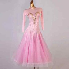 Ballroom Dress for Big Skirt Ballroom Dance Costume Dancing Practice Wear