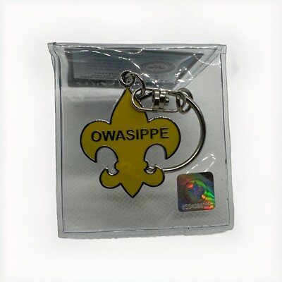 Owasippe Yellow Trail Keychain - Original Packaging