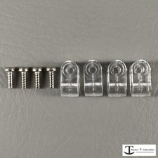 Riddell Authentic Acrylic Mini Helmet Facemask Clips - Replacement Upgrade