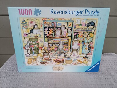 Ravensburger Crazy Cats Mrs. Hardwick's Linda Jane Smith 1000 Piece Jigsaw New