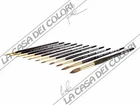 VINCI BRUSHES - MARTEN/SHORT HANDLE - 1526Y SERIES - ROUND