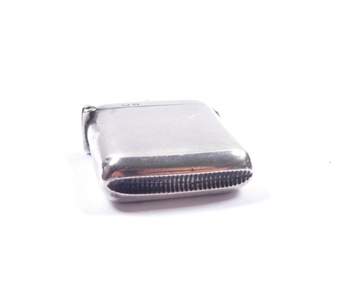 Antikes Vesta Etui Viktorianisch Sterling Silber William Neale Chester 1899 HM 22g  - Bild 4 von 9