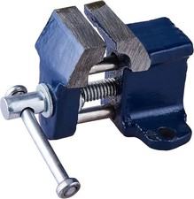 Mini Baby Vice Cast Iron Hobby Model Making Wood Working Fixed Base 1" (25mm)