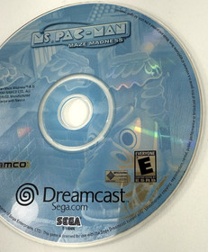 Ms. Pac-Man: Maze Madness (Sega Dreamcast, 2000) Game Disc - Tested and Working