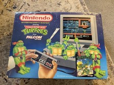 Nintendo Teenage Mutant Ninja Turtles NES Console Boxed - COMPLETE WITH GAME