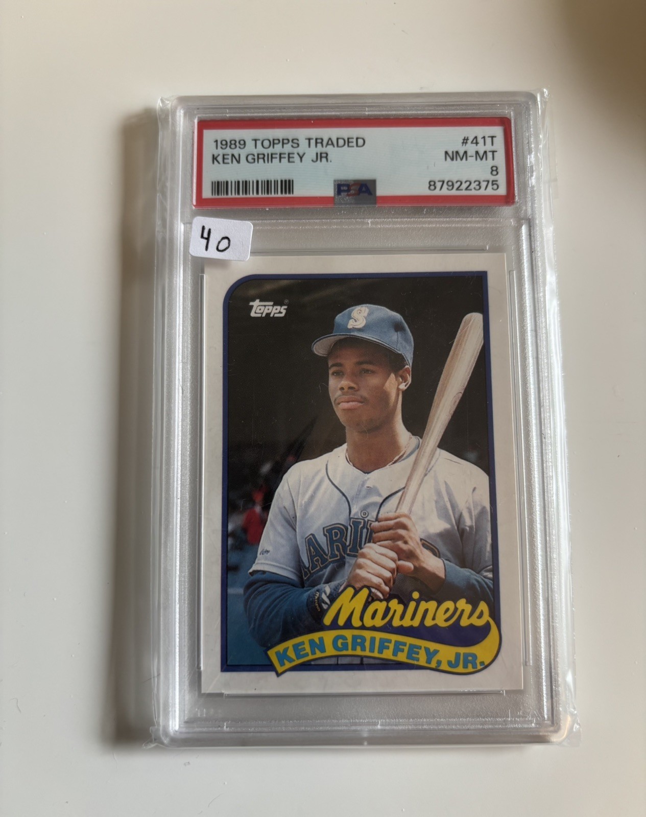 PSA Baseball Card Lot Ohtani 10, Acuña Gold 10, Guerrero Jr Auto, Griffey  view 4