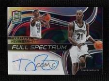 2020-21 Spectra Full Spectrum Signatures Marble Prizm 2/5 Kevin Garnett Auto 8q5