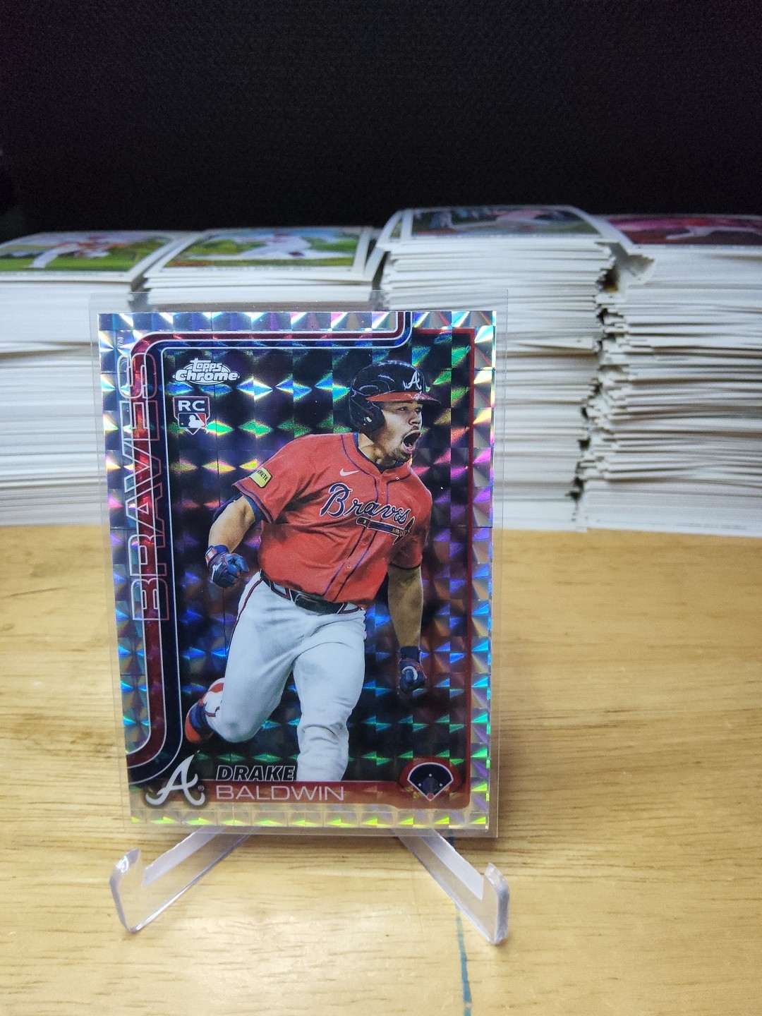 2025 Topps Chrome Update Drake Baldwin (RC) #USC96 Geometric Refractor Braves