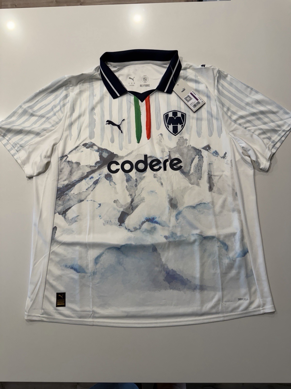 Puma x KidSuper Monterrey Away Jersey White 781072 Mens XXL NWT