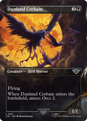 MTG - Dunland Crebain - The Lord of the Rings: Tales of Middle earth - NM - EN