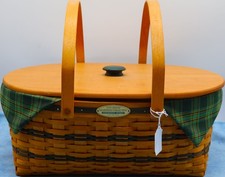 Longaberger 1999 Generosity Basket Lid Liner ...
