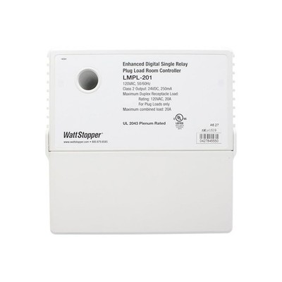 Legrand Wattstopper LMPL-201 DLM Enhanced Plug Load Controller On/Off 120V 60Hz