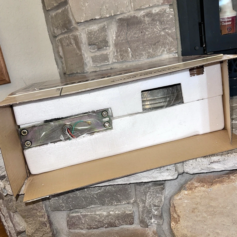 New Mr Snugger 52" Cane Vintage Antique Brass Filigree Litt Ceiling Fan MCM - Image 2 of 4