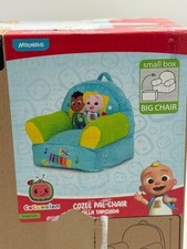 Blue Cocomelon Cozee Pal Chair by Delta Children JJ & Cody