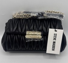 Steve Madden Ballet black BYORKK Crossbody Bag Gold Hardware