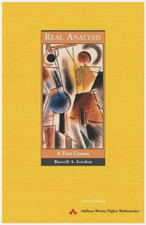 REAL ANALYSIS: A FIRST COURSE, 2ND EDITION By...