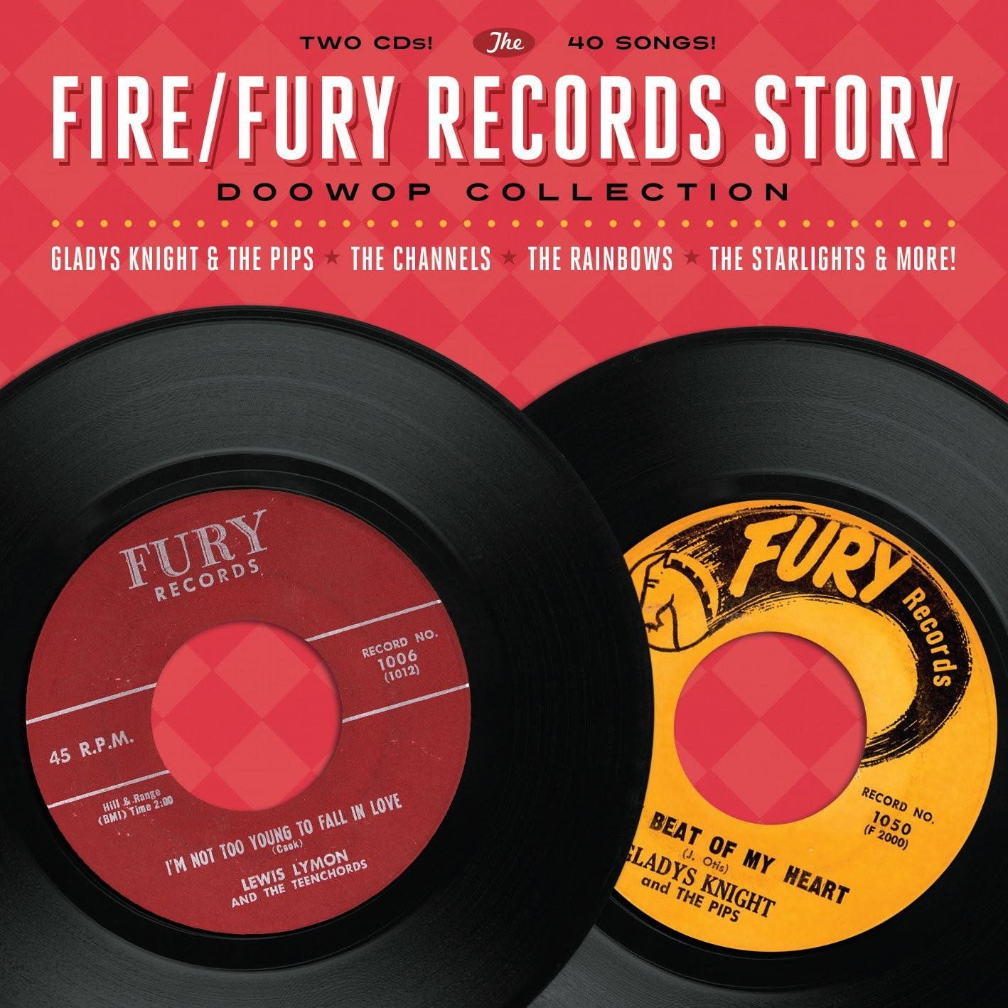 Различные исполнители Fire/Fury записывают Doo Wop Story (CD)