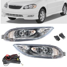 Fog Lights Assembly Replacement For Corolla 2005-2008 Driving Fog Lamps Fog Lights Assembly Replacement For Corolla 2005-2008 Driving Fog Lamps