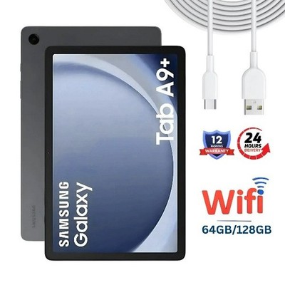 Neu Samsung Galaxy Tab A9+ Plus 11'' Zoll WiFi - 64GB - 128GB Brandneu Versiegelt