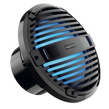 Hertz HMS 10 B2-LD-C - 10" 2-Ohm Marine Subwoofer with RGB LEDs, Black Classi...