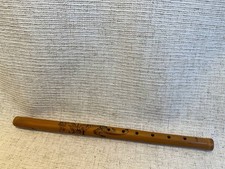 Vintage Japanese Bamboo Flute Dragon Engraved Made in Japan 12  Shakuhachi 03481
