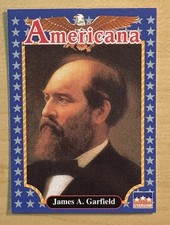James A. Garfield 1992 AMERICANA Card #80, Star line