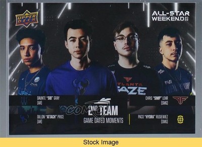 2022 Upper Deck Call of Duty Game Dated Moments Sib Attach Simp Hydra READ u0h