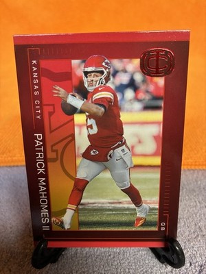 2025 Panini Icon Collection - #7 Patrick Mahomes II Kansas City Chiefs NFL (Red)