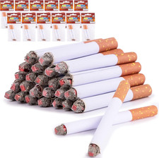 Fake Cigarettes - 3.25 Inch - That Blow Smoke 24 Pack Faux Cigs for Kids with