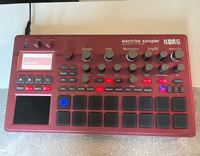 Korg electribe 2 Sampler rot, Case & Netzteil