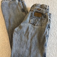 Wrangler Boy's Size 18 28x30 George Strait Original Cowboy Cut Jeans Adjust