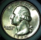 1964D Silver Washington Quarter Wow Triple RPM Don't miss!