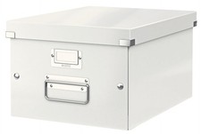 Image of Leitz A4 Storage Box, Click & Store Range, 60440001, White Medium,