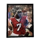 Michael Vick #7 Atlanta Falcon Signed & Framed Photograph