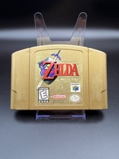 GOLD Zelda Ocarina of Time COLLECTORS EDITION (Nintendo 64) Authentic & Tested