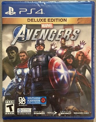 Marvel's Avengers: Deluxe Edition - PlayStation 4, 2020 PS4 - New & Sealed