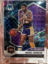 2020-21 Panini Mosaic All-Time Greats GENESIS Insert Magic Johnson #288 Lakers