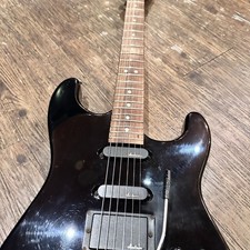 Charvel by Jackson Model-4 1980’s Black Electric Guitar Used From Japan
