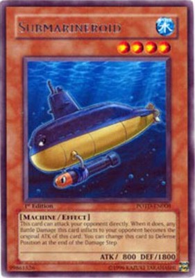 Submarineroid - POTD-EN008 - Rare - 1st Edition - Heavily Played